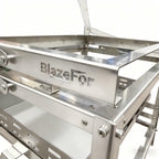 Adjustable Rotating Charcoal Grill | Outdoor BBQ Grill