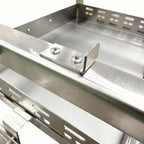 Adjustable Rotating Charcoal Grill | Outdoor BBQ Grill