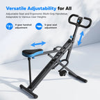 2-in-1 Squat Row Trainer, Adjustable Intensity Leg Glute Machine for Women | Summervibes