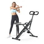 2-in-1 Squat Row Trainer, Adjustable Intensity Leg Glute Machine for Women | Summervibes