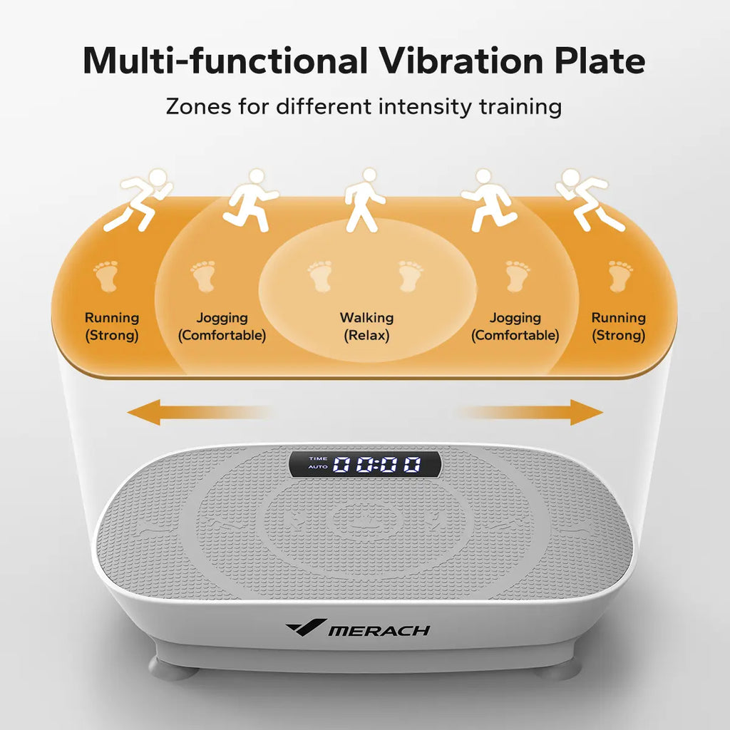 Lymphatic Drainage Vibration Plate | 400LBS Home Gym Fitness Machine