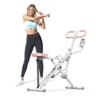 2-in-1 Squat Row Trainer, Adjustable Intensity Leg Glute Machine for Women | Summervibes